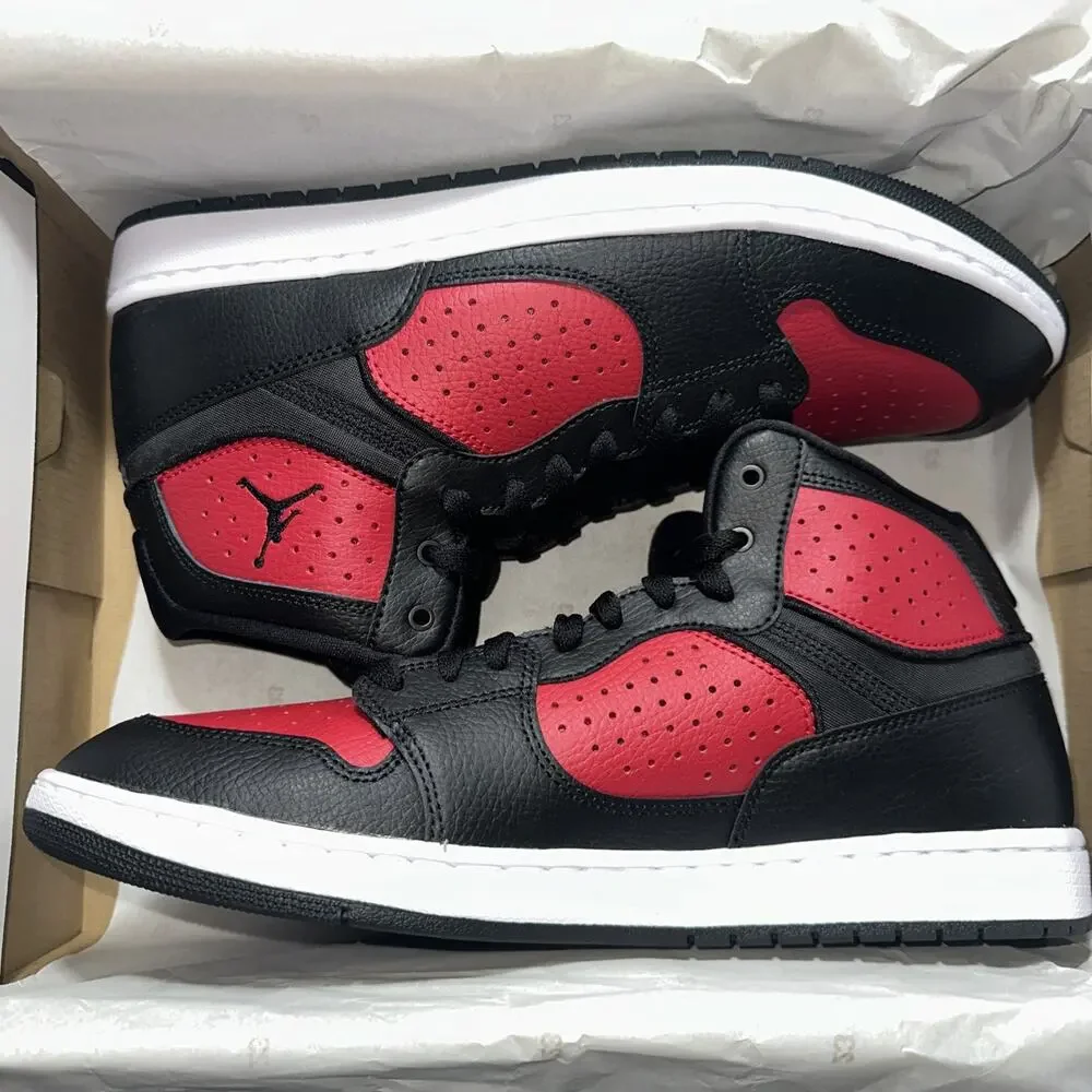 NIB Jordan Access Bred Mens 11 Nike Baseket Ball In Box AR3762-006 Gym Running